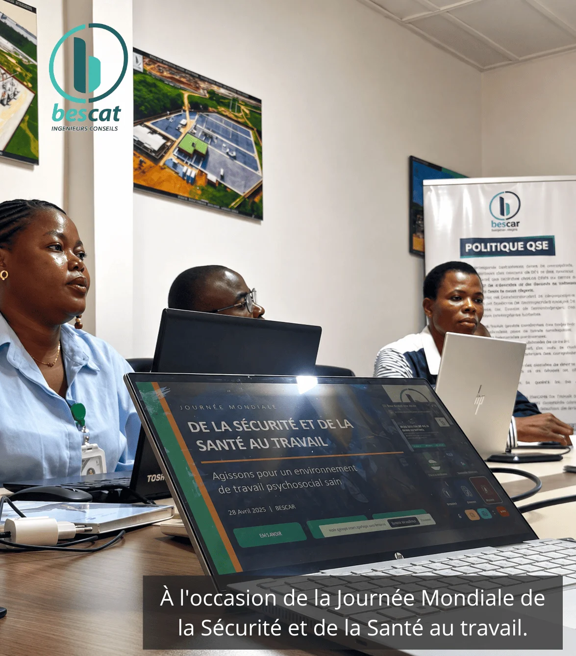 Journée Mondiale de la Sécurité et de la Santé au Travail : Agir pour un Environnement Psychosocial Sain chez Bescat Group