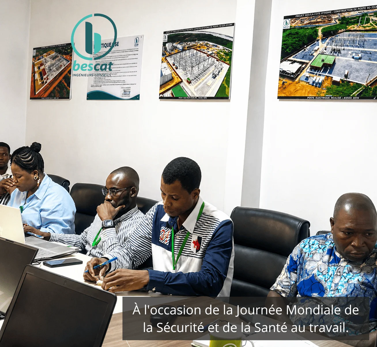 Journée Mondiale de la Sécurité et de la Santé au Travail : Agir pour un Environnement Psychosocial Sain chez Bescat Group